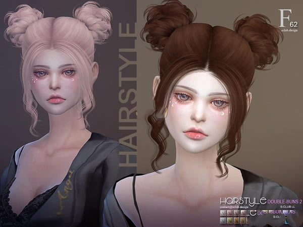 模拟人生4女性的可爱卷发MOD下载截图