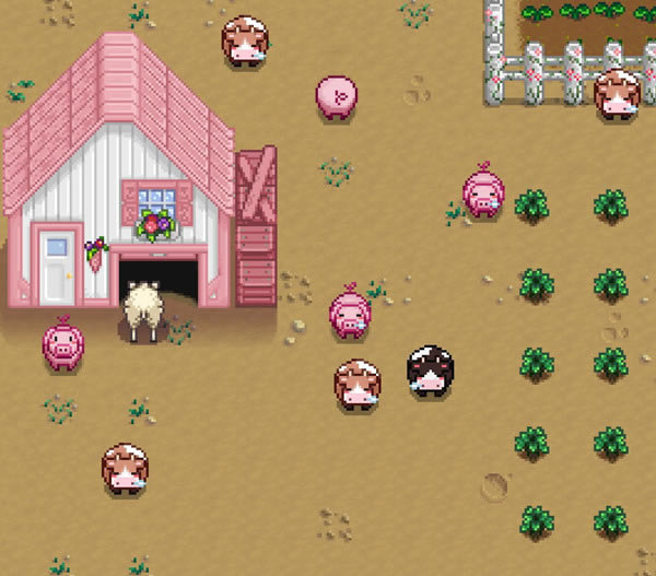 星露谷物语猪MOD_星露谷物语又胖又可爱的猪MOD BeneathThePlass版-开心电玩