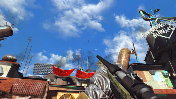 辐射4迷彩MOD_辐射4Tacticalstock荒地迷彩MOD 绿色版-开心电玩