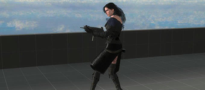 求生之路2叶奈法MOD_求生之路2巫师3黑发女巫叶奈法人物MOD InnerQuiet版-开心电玩