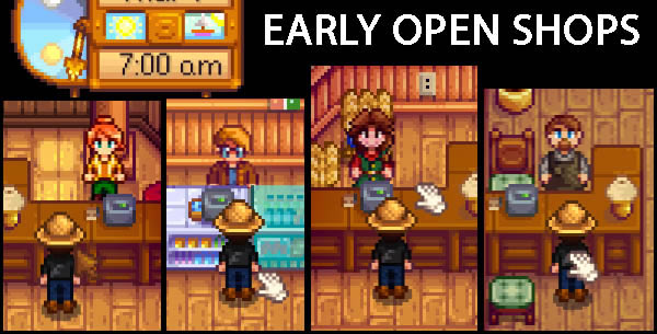 星露谷物语店铺MOD_星露谷物语更早开张的店铺MOD 创意工坊版-开心电玩