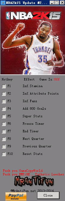 NBA2K15޸_NBA2K15ʮ޸ v2.0.1 MrAntiFun-ĵ