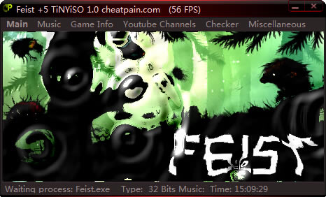 FEIST修改器_FEIST三项修改器 v1.0 h4xor版-开心电玩