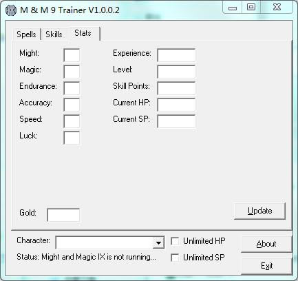 魔法门9修改器_魔法门9完全属性修改器 v1.2 绿色版-开心电玩