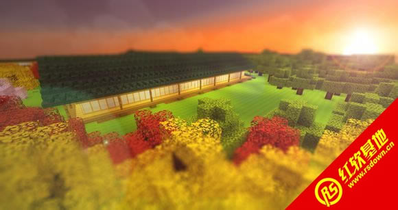 我的世界《冰菓》千反田府邸（日式府邸）地图存档整合Minecraft懒人包下载|我的世界《冰菓》千反田府邸（日式府邸）地图存档整合Minecraft懒人包游戏