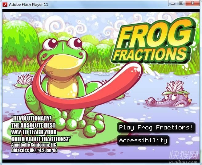 ܷ(Frog Fractions)Ϸվ