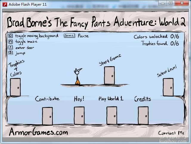 ͷðգڶ(The Fancy Pants Adventureworld 2)Ϸվ