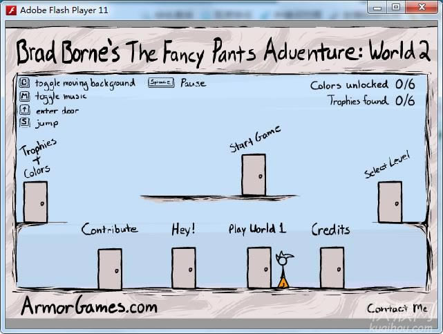ͷðգڶ(The Fancy Pants Adventureworld 2)Ϸվ