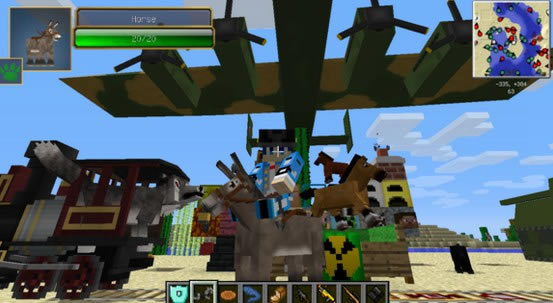 我的世界Minecraft现代战争版下载|我的世界Minecraft1.5.2现代战争版游戏