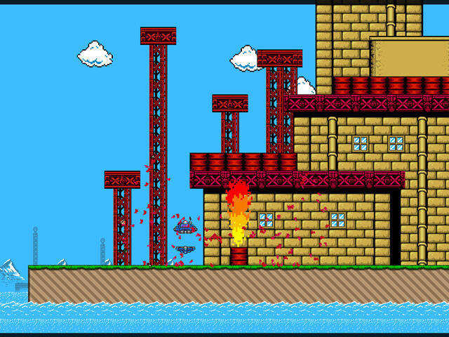 I wanna be the guy外传-I wanna be the guy:Gaiden下载(著名鬼畜游戏太空街霸魂斗罗版)