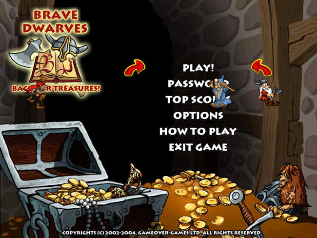 BraveDwarves系列的动作游戏-勇敢小矮人之地下密宝下载(Gnomes)完整硬盘版