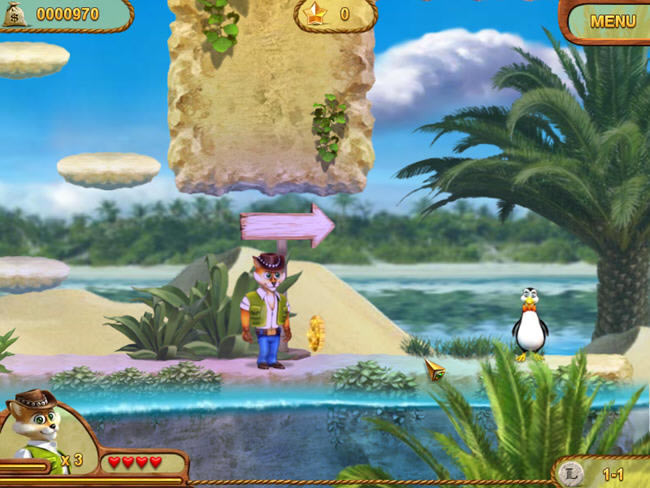 横版动作过关游戏-狸猫大冒险下载(lmdmy)完美硬盘版