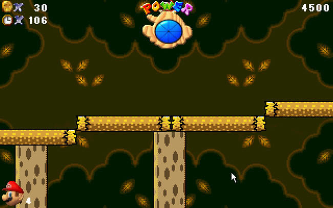 独特创意的经典游戏-超级玛丽之蓝色黄昏下载(Super Mario Blue Twilight DX)完美硬盘版