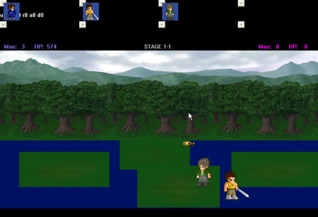 仿街机的横版格斗游戏-小斗士2下载(lf2)中文硬盘版