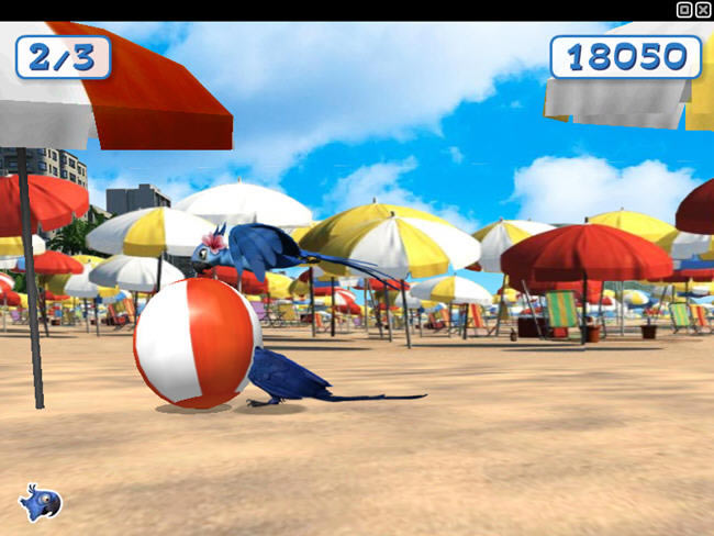 卡通形象制作的一个小游戏-里约：疾步海滩下载(Rio Beach Race)绿色硬盘版