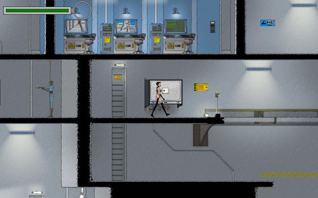 有趣的横版过关游戏-魔力女战士下载(aeonflux)绿色英文版