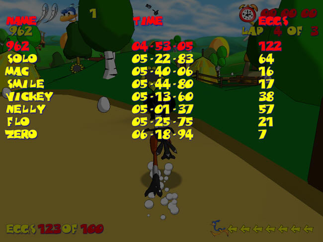 疯狂的竞速游戏-鸵鸟快跑下载(ORunner)绿色硬盘版