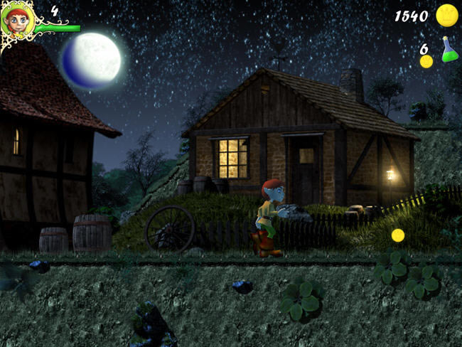 类似超级玛丽的过关游戏-吸血鬼历险记下载(tibor)汉化中文版