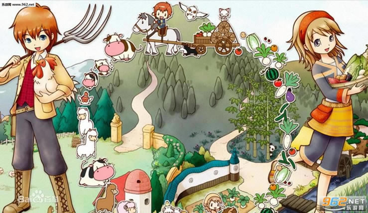 牧场物语双子村+增强版cia下载-牧场物语双子村+下载汉化中文版