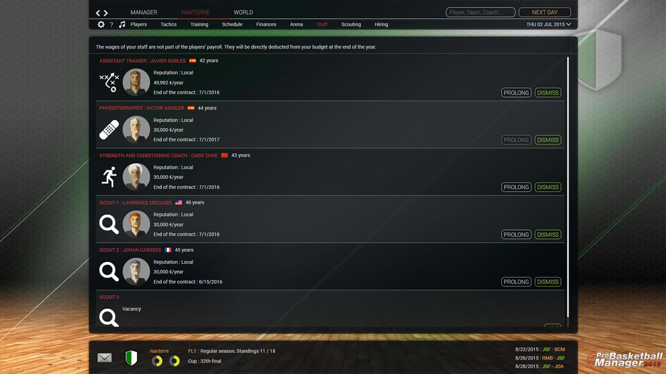 职业篮球经理2016汉化中文版下载-职业篮球经理2016下载破解版