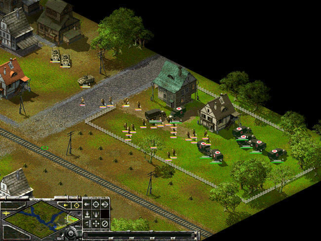 经典战旗游戏-永远的突袭下载(SuddenStrike)完整硬盘版