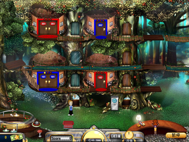 经典的模拟经营游戏-美女酒店2：失落的奢侈品下载(HotelDash2)汉化中文版