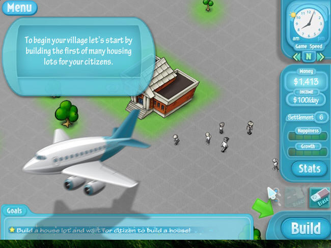 建造主题的模拟游戏-幸福小镇：乌托邦任务下载(HappyVille)英文硬盘版