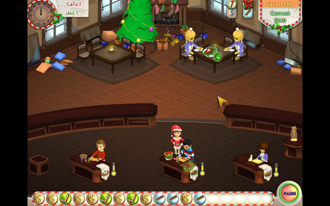 模拟经营游戏-艾米丽咖啡店4圣诞节下载(AmelieCafeHolidaySpirit)绿色硬盘版