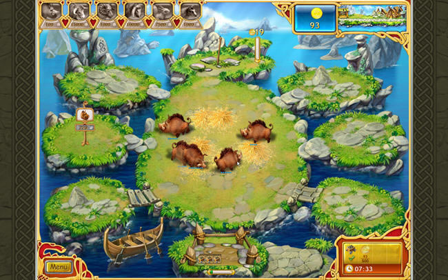 模拟经营类小游戏-疯狂农场：海盗英雄下载(FarmFrenzyVikings)完美硬盘版