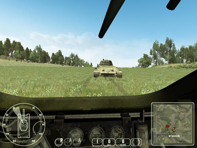 真实的坦克对决游戏-T-34对虎式下载(TvsT)英文硬盘版