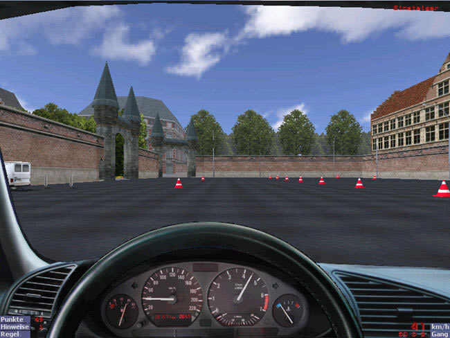 学习汽车驾驶的严肃游戏-3D模拟驾校v5.0英文特别版下载(3D Driving School)绿色英文版