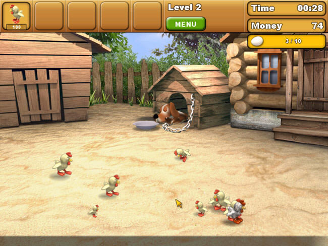 孵化小鸡的模拟游戏-农场小鸡下载(chickenchase)绿色英文版