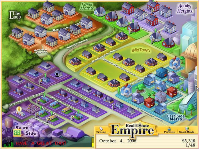 炒房子的模拟游戏-房产帝国下载(RealE$tateEmpire)绿色破解版