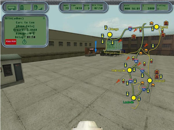 钢铁18轮下载(Hard Trucks: 18 Wheels of Steel)英文硬盘版