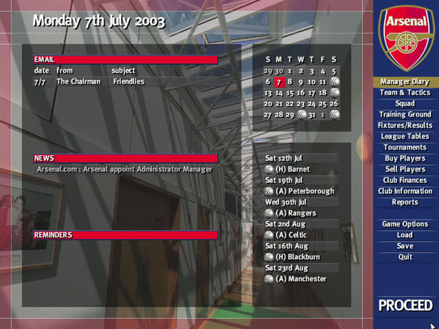 阿森纳俱乐部经理下载(Arsenal Club Manager)