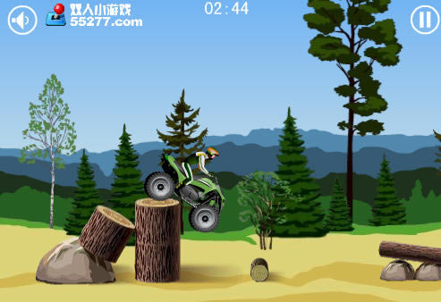 经典的摩托车小游戏-特技越野摩托车下载单文件中文硬盘版