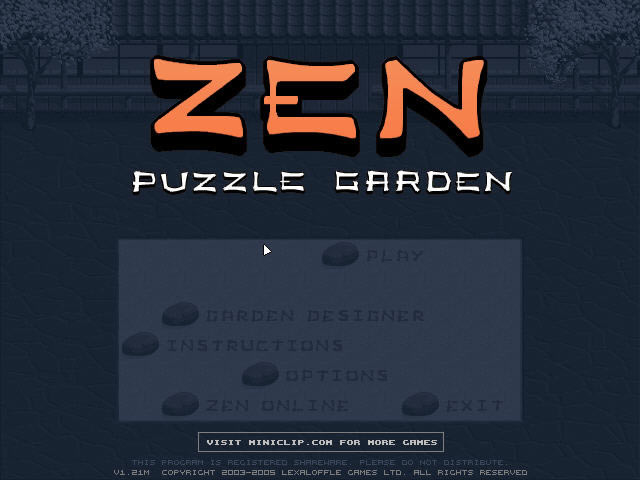 ���ڻ�԰����(Zen Puzzle Garden)Ӳ�̰�