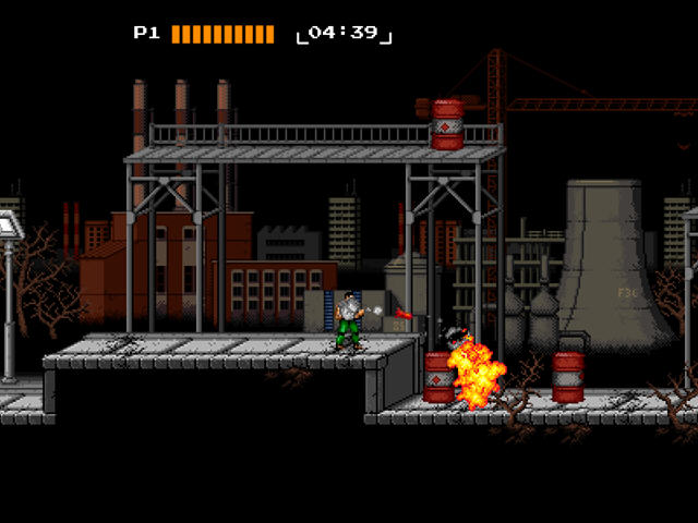 魂斗罗复刻版下载想过第一关颇有难度