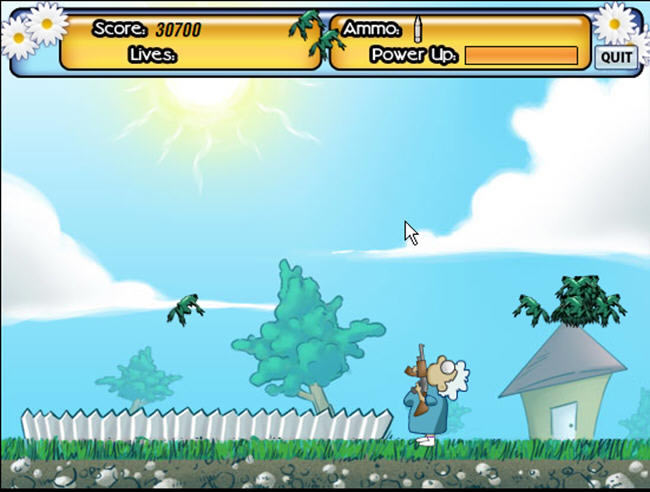 经典射击小游戏-外婆的花园下载(waipodehuayuan)绿色破解版