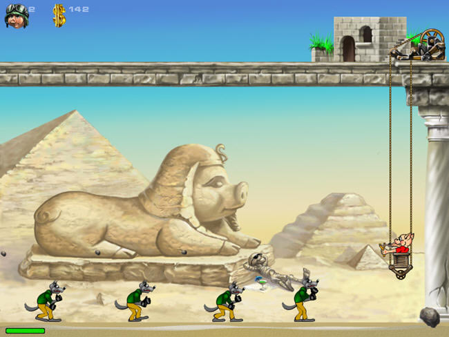 三只小猪的游戏-小猪斗恶狼下载(BravePiglet)绿色破解版