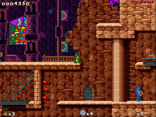 非常经典的动作射击游戏-光速兔崽子下载(Jazz2)绿色破解版