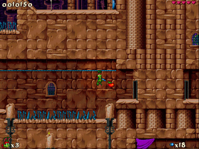 可爱兔子的射击游戏-激光兔2下载(Jazz Jackrabbit2)破解硬盘版