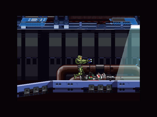 横版2D射击游戏-光晕-零下载(HaloZero)绿色英文版