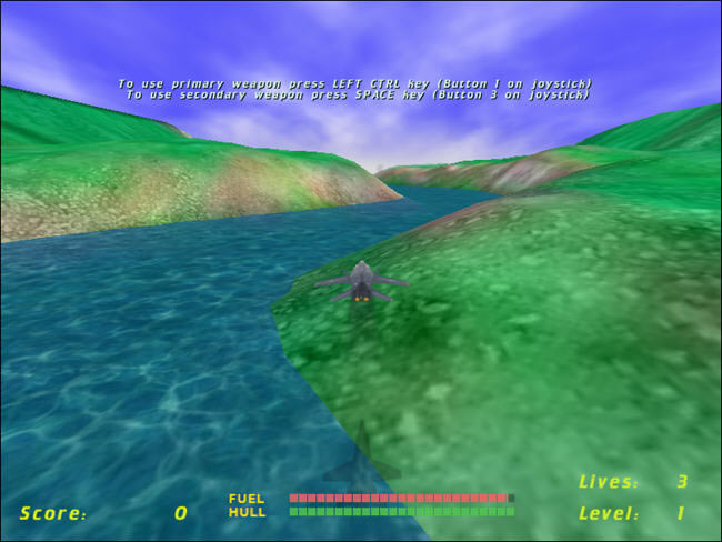 巨完美的飞行射击游戏-海上袭击者II下载(River Raider II)绿色硬盘版