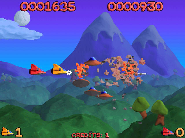 粘土风格的飞行射击游戏-鸭嘴兽战机下载(Platypus)完美硬盘版