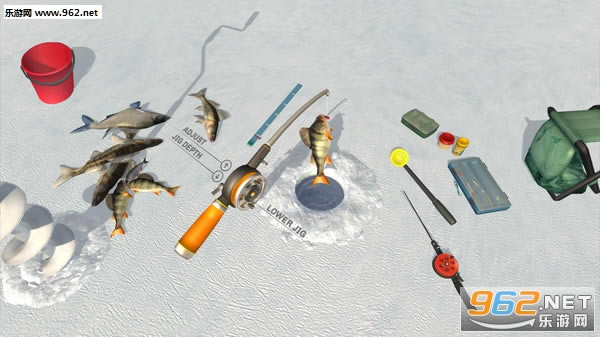 冰湖钓鱼游戏下载-冰湖钓鱼下载(Ice Lakes)破解联机版