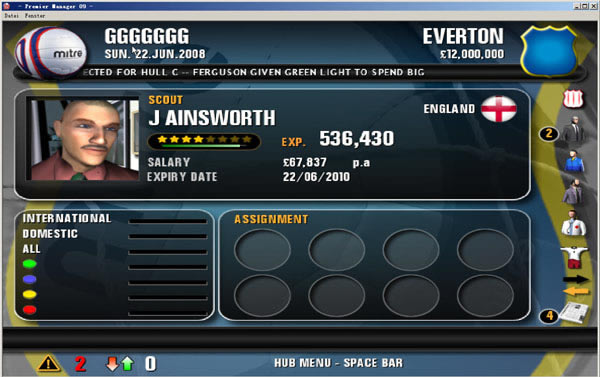 英超足球经理09下载(Premier Manager 09) 英文免安装版