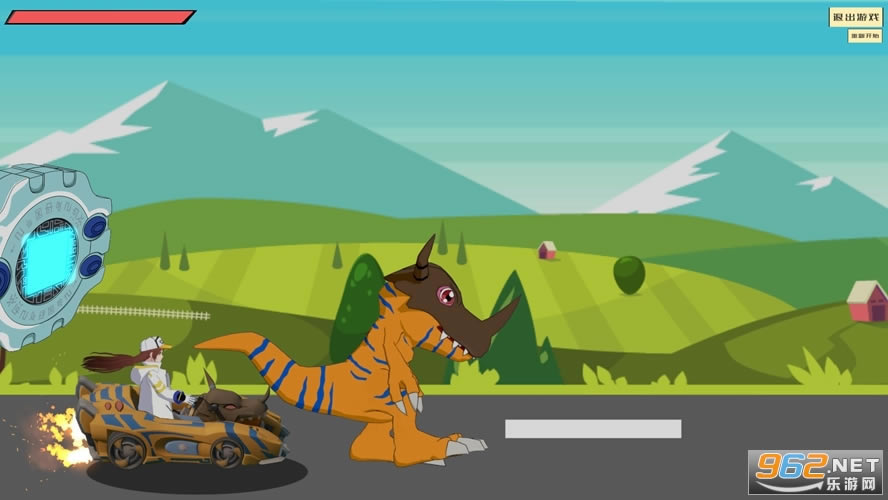 摸木糖摸做的QQ飞车暴龙兽 摸木糖摸做的QQ飞车暴龙兽