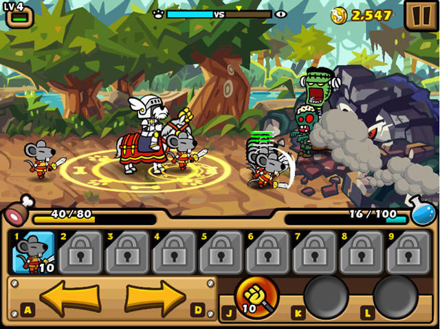 帕拉狗骑士-圣犬帕拉下载(独特的横版塔防类游戏)