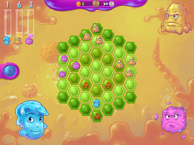 微生物的故事下载(类似黑白棋的策略游戏)